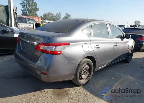 2015 Nissan Sentra S from USA, damaged, VIN 3N1AB7AP5FY338756